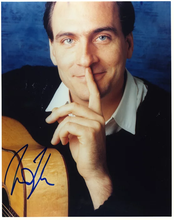 James Taylor autograph
