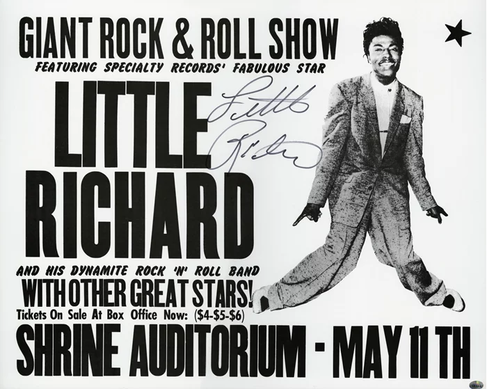 Little Richard autograph