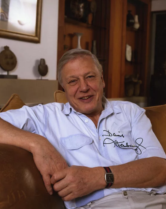 David Attenborough autograph