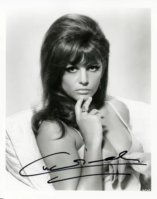 Claudia Cardinale autograph