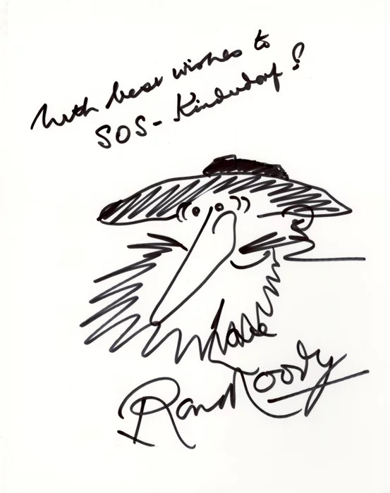 Ron Moody autograph