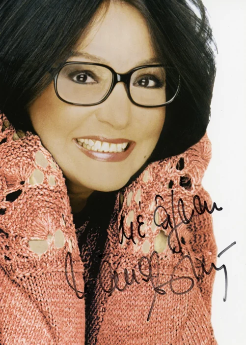 Nana Mouskouri autograph
