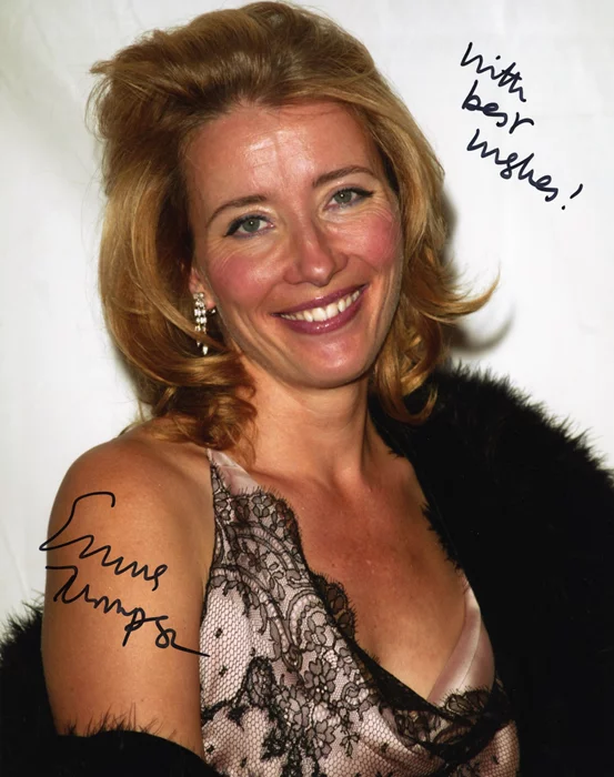 Emma Thompson autograph