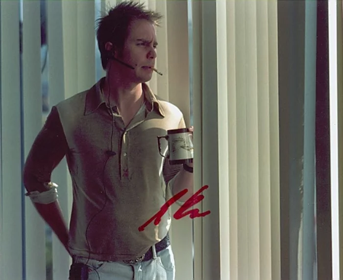 Sam Rockwell autograph