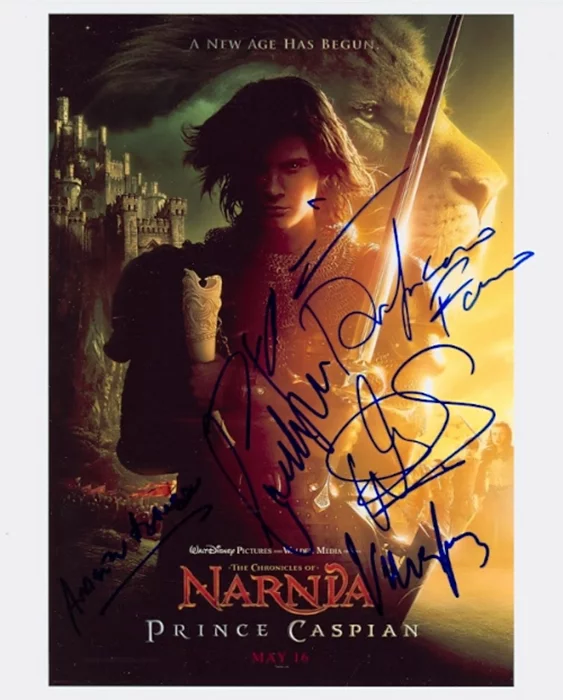 Chronicles of Narnia: Prince Caspian autograph
