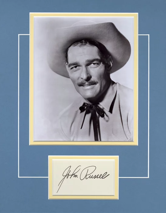 John Russell autograph