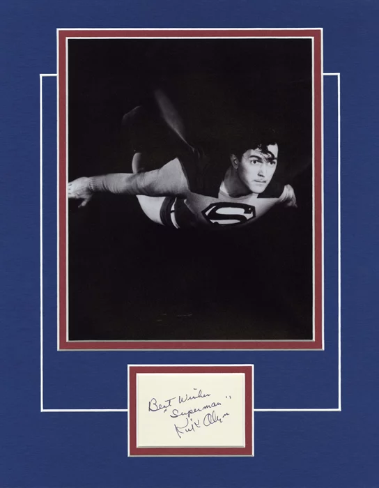 Kirk Alyn autograph