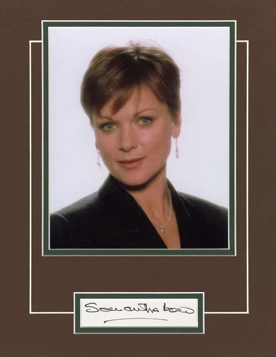 Samantha Bond autograph