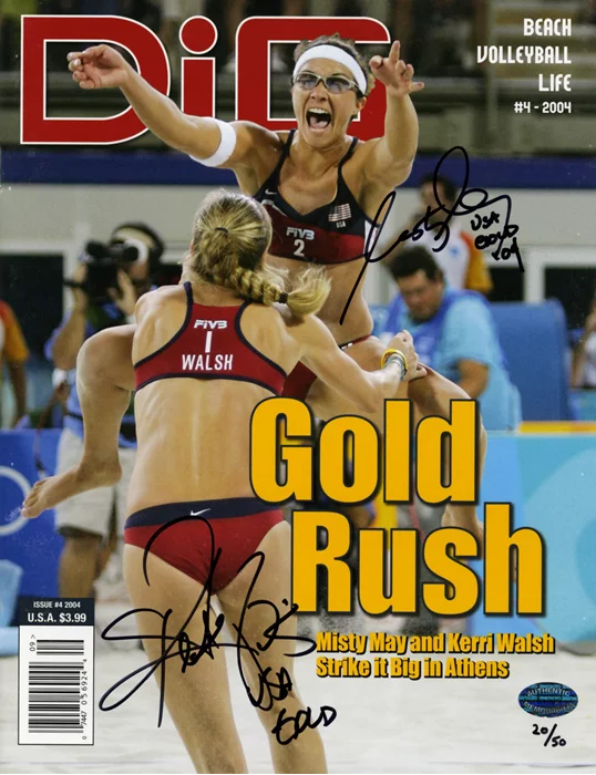 Misty May and Kerri Walsh autograph