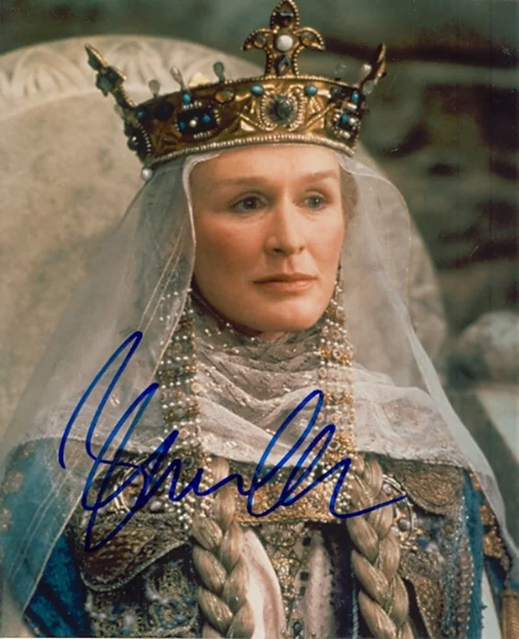 Glenn Close autograph