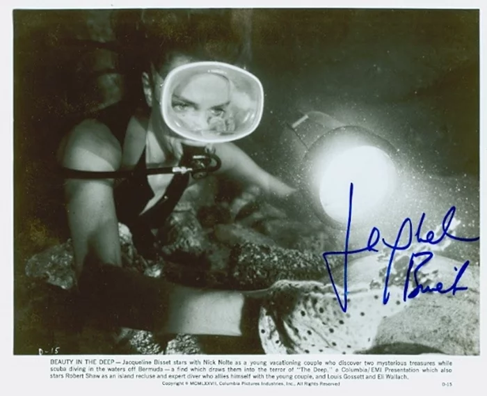 Jacqueline Bisset autograph