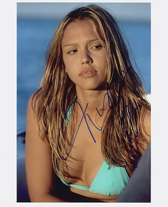 Jessica Alba autograph