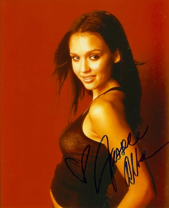 Jessica Alba autograph