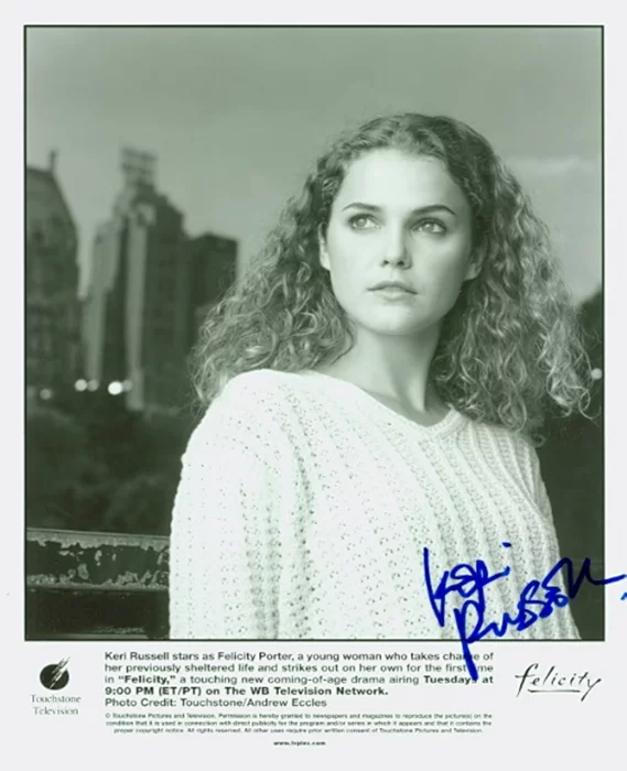 Keri Russell autograph