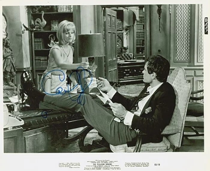Carol Lynley autograph
