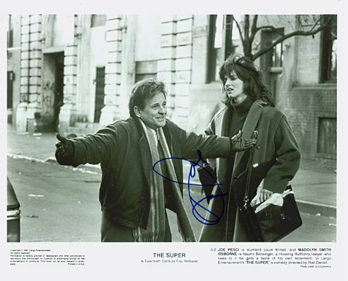 Joe Pesci autograph