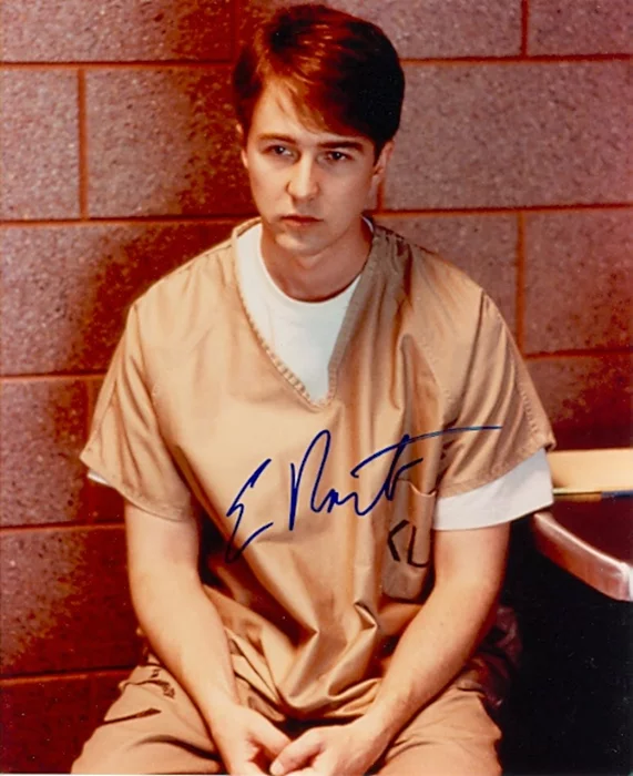 Edward Norton autograph