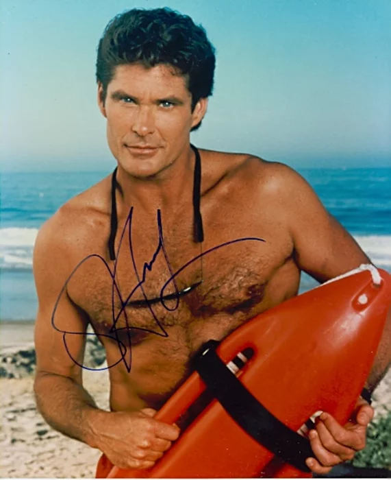 David Hasselhoff autograph