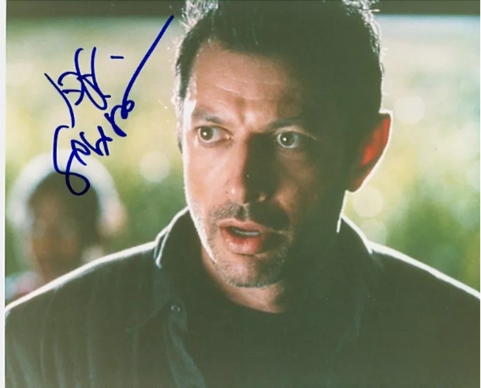 Jeff Goldblum autograph