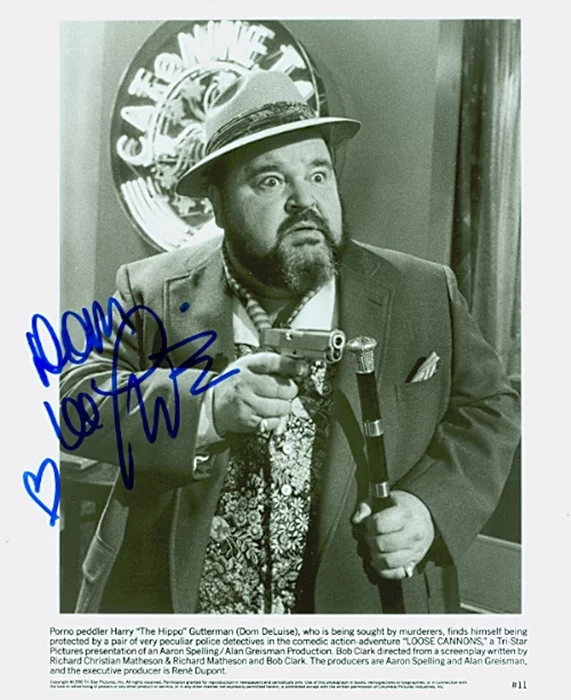 Dom DeLuise autograph
