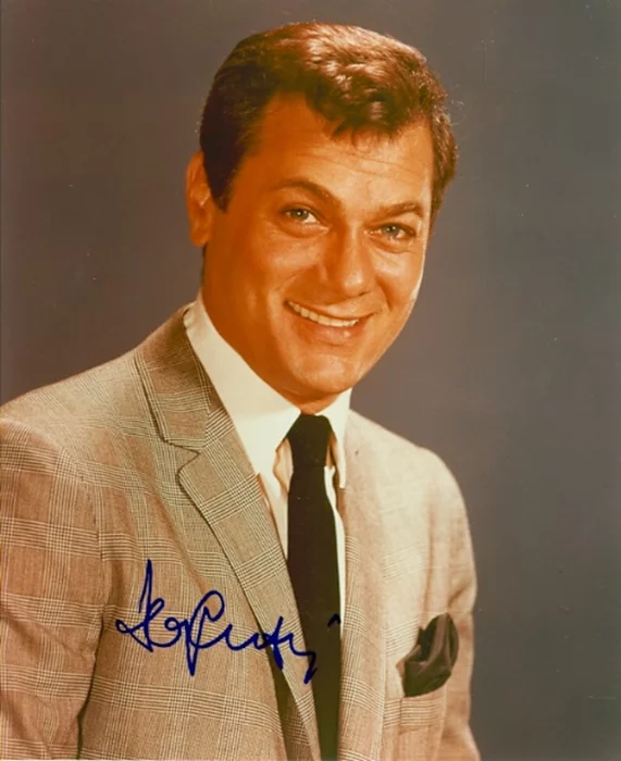 Tony Curtis autograph