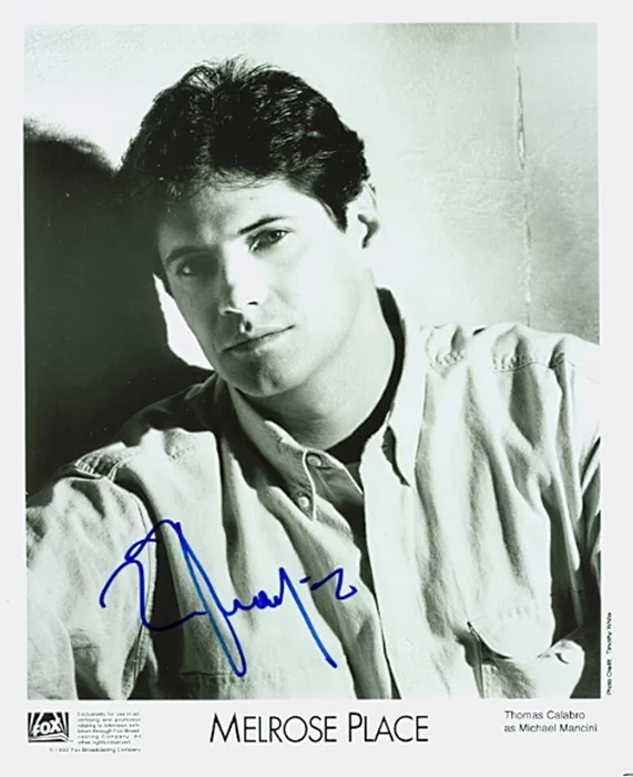 Thomas Calabro autograph