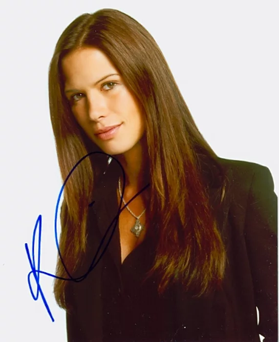 Rhona Mitra autograph