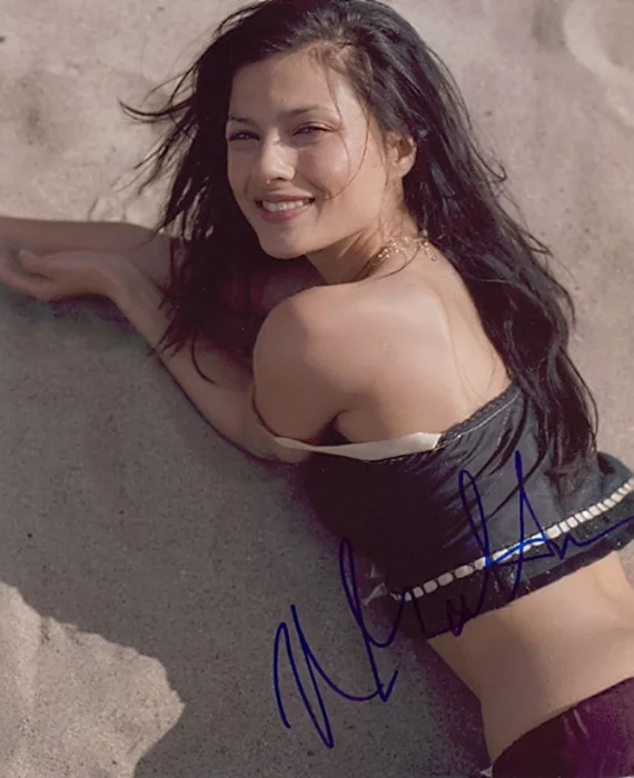 Natassia Malthe autograph