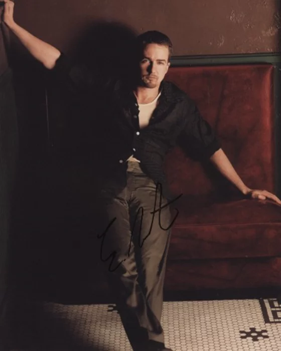 Edward Norton autograph