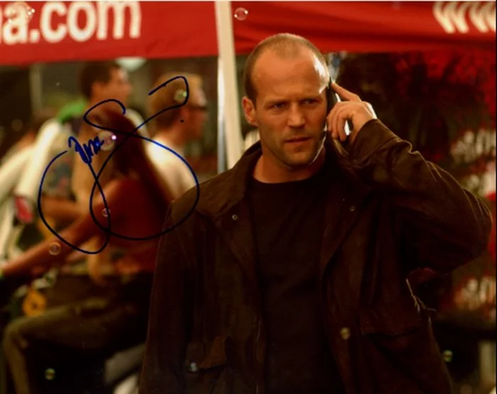 Jason Statham autograph