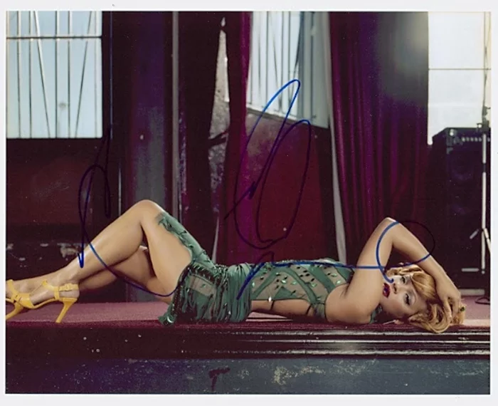 Christina Milian autograph