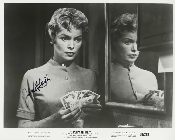 Janet Leigh autograph