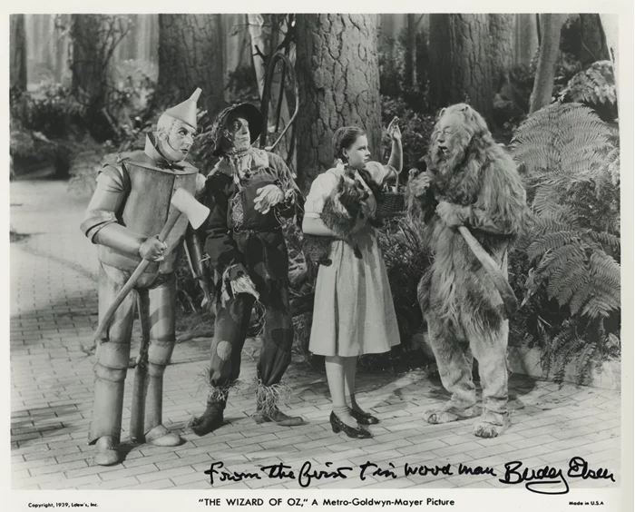 Buddy Ebsen autograph