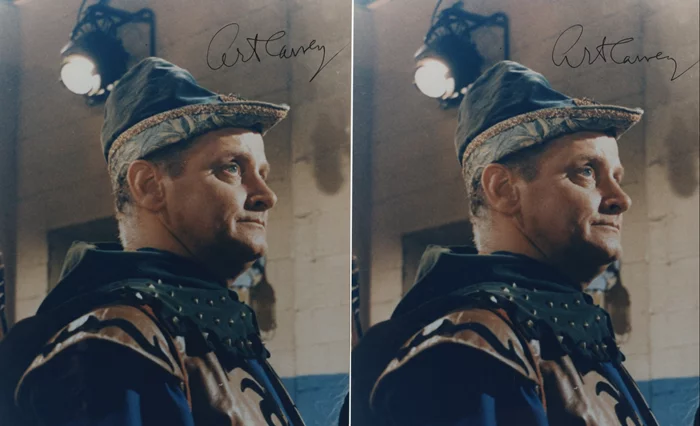 Art Carney autograph