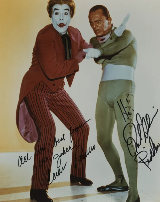 Batman autograph