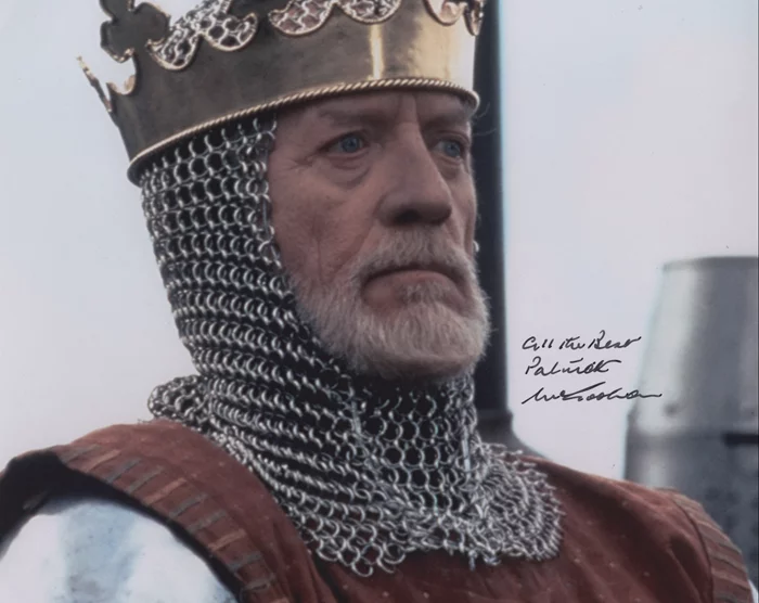 Patrick McGoohan autograph