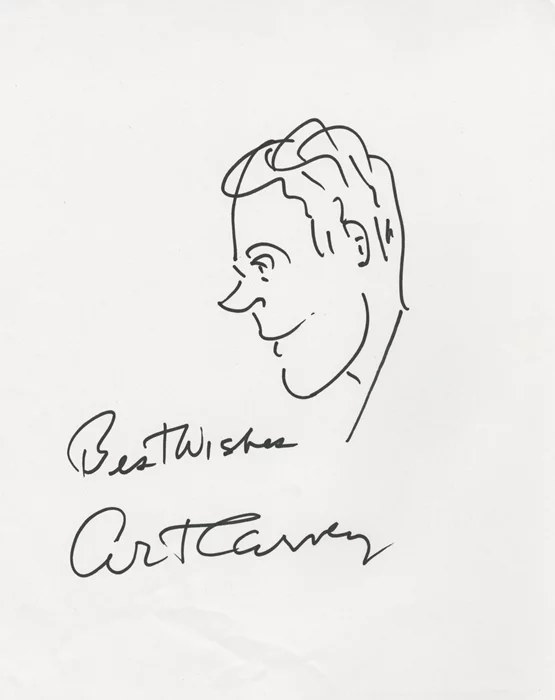 Art Carney autograph