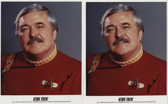James Doohan autograph