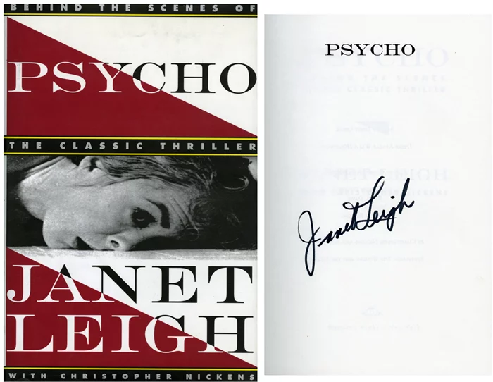 Janet Leigh autograph