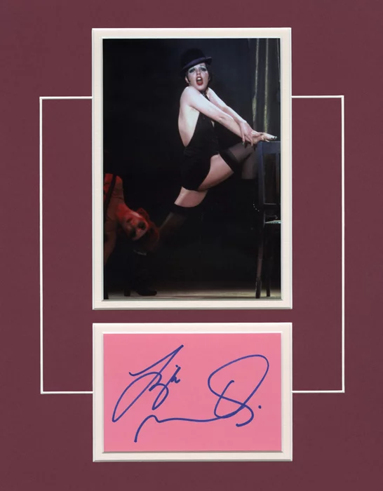 Liza Minnelli autograph