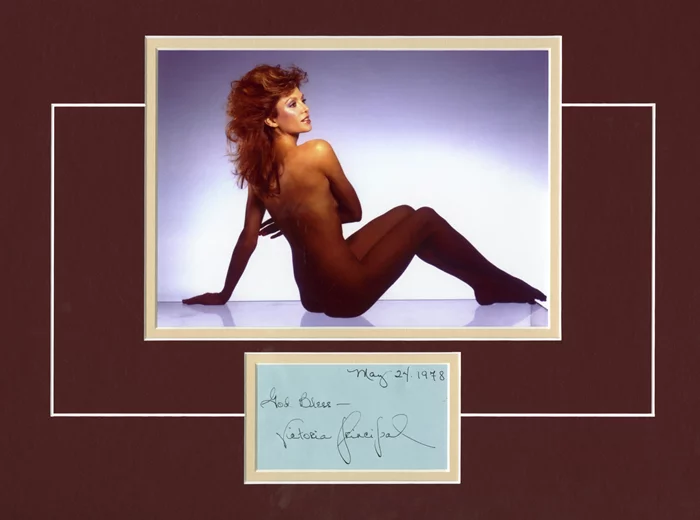 Victoria Principal autograph