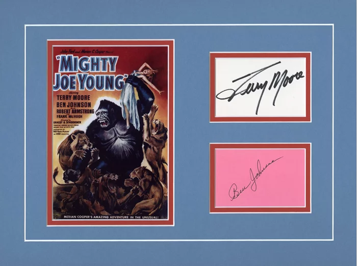 Mighty Joe Young autograph