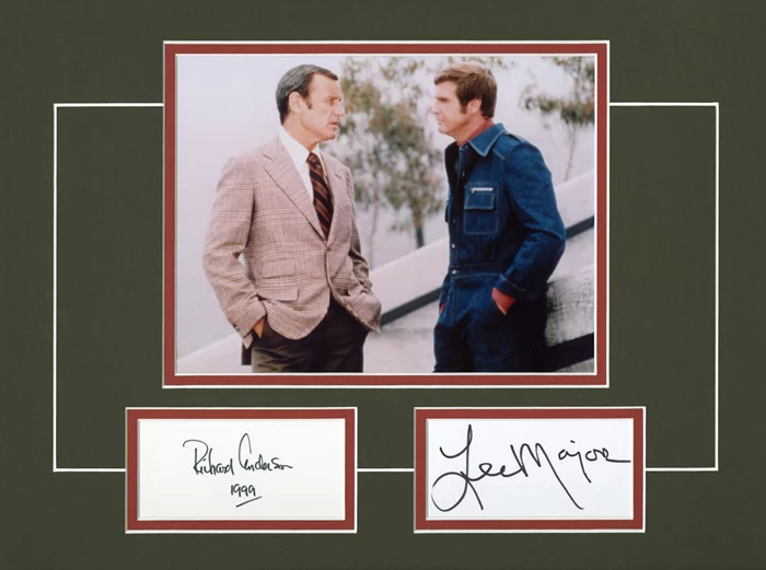 The Six Million Dollar Man autograph