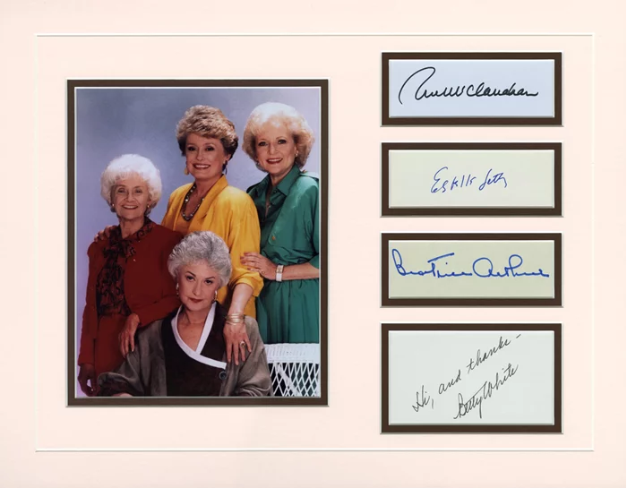 The Golden Girls autograph
