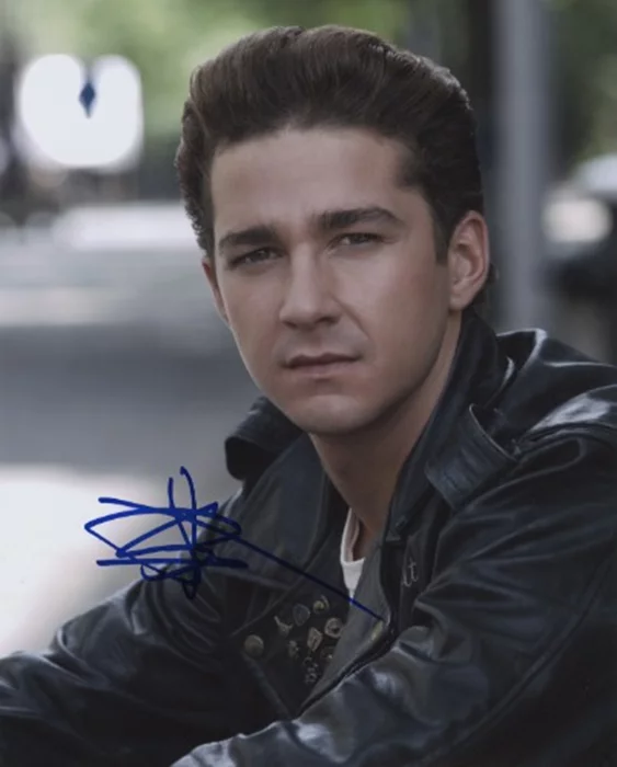 Shia LaBeouf autograph