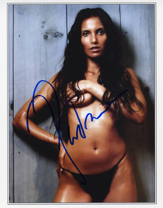 Padma Lakshmi autograph
