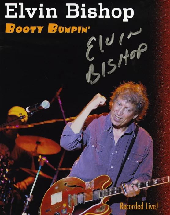 Elvin Bishop autograph