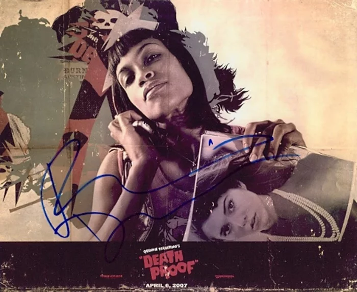 Rosario Dawson autograph