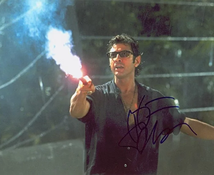 Jeff Goldblum autograph