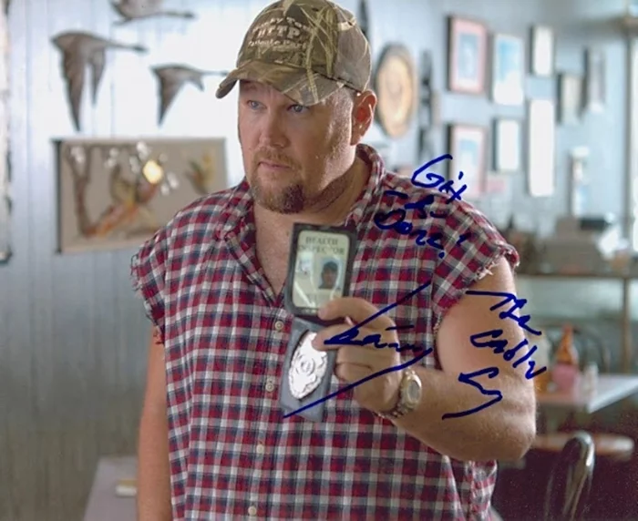 Larry The Cable Guy autograph